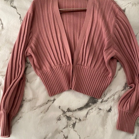 wilfred plunge front cardigan - Picture 3 of 3